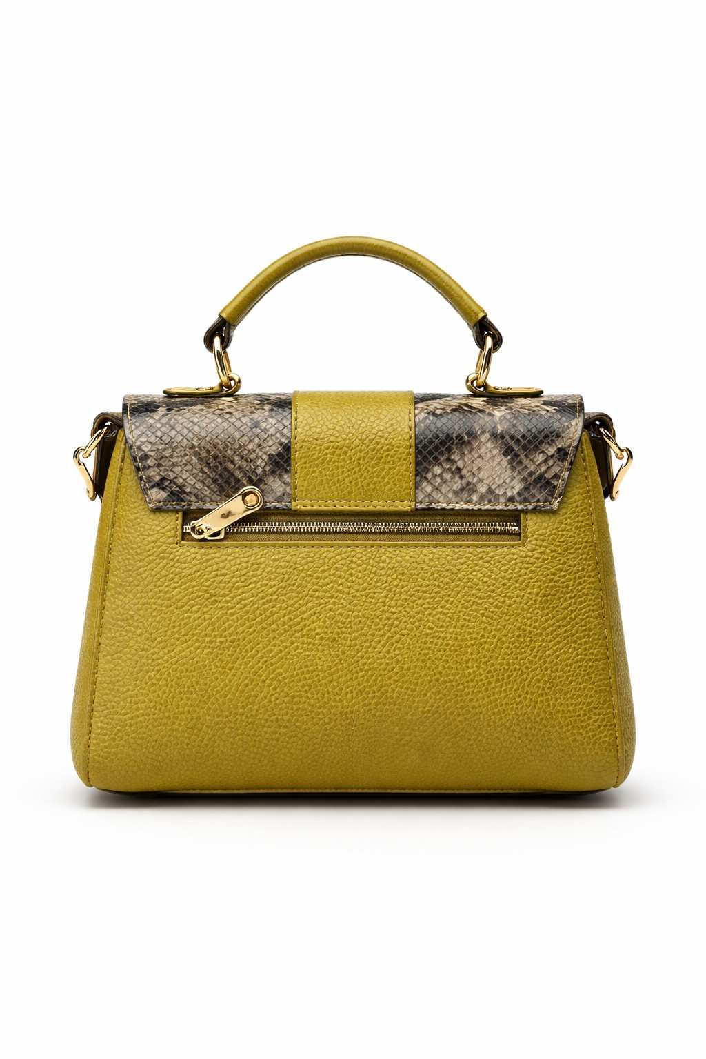 Chic Serpent Olive Handbag