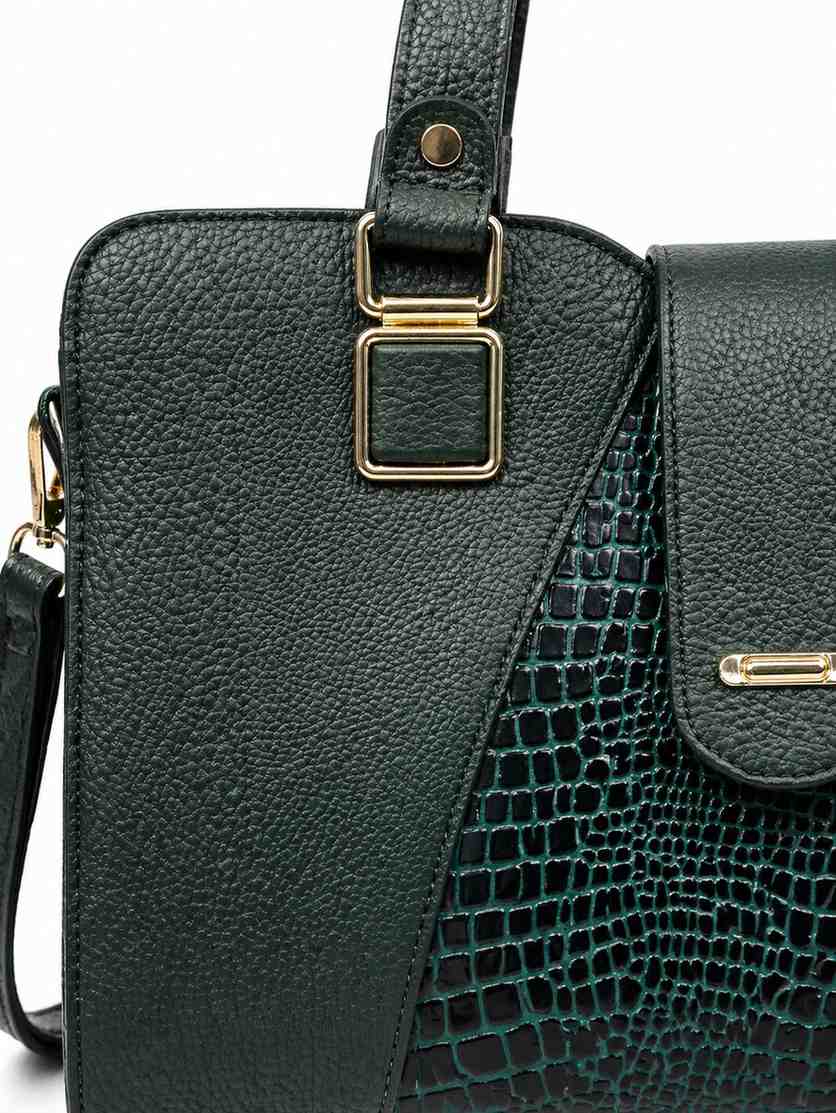 Ladies Leather Handbag Unique Design With Strap