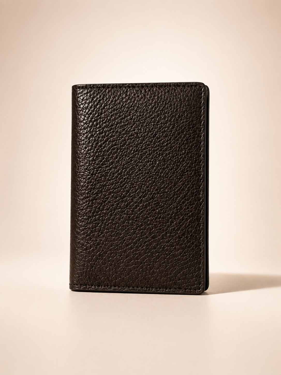 Premium Men's Leather Card Holder Wallet – Slim Bifold with 7 Card Slots & 2 Cash Compartments