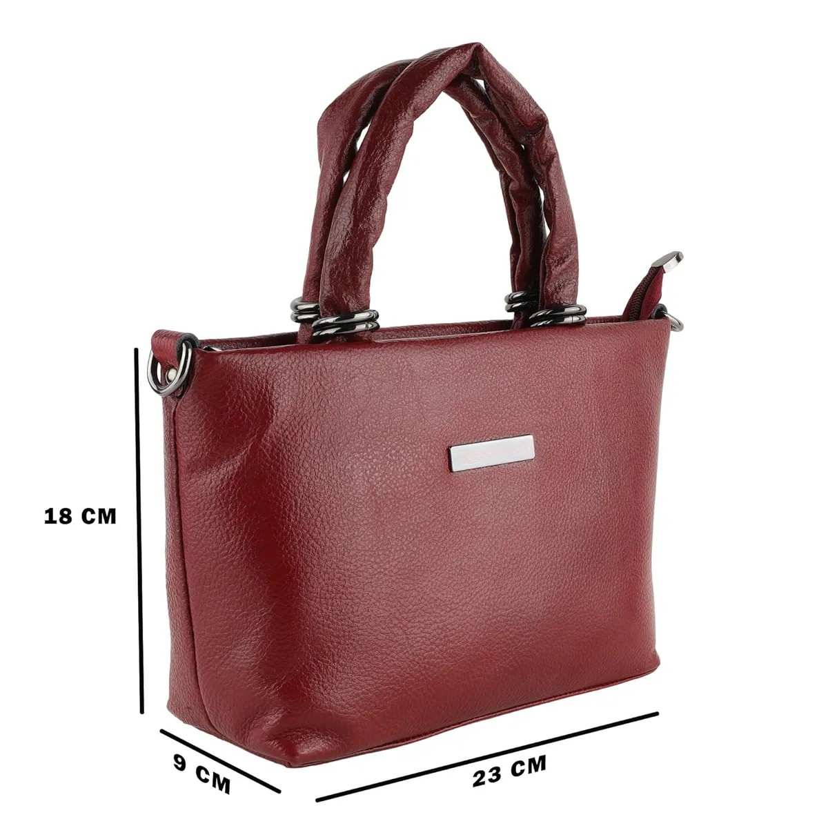 ALW Leather Women’s Handbag | Premium Soft Leather Top Handle Bag