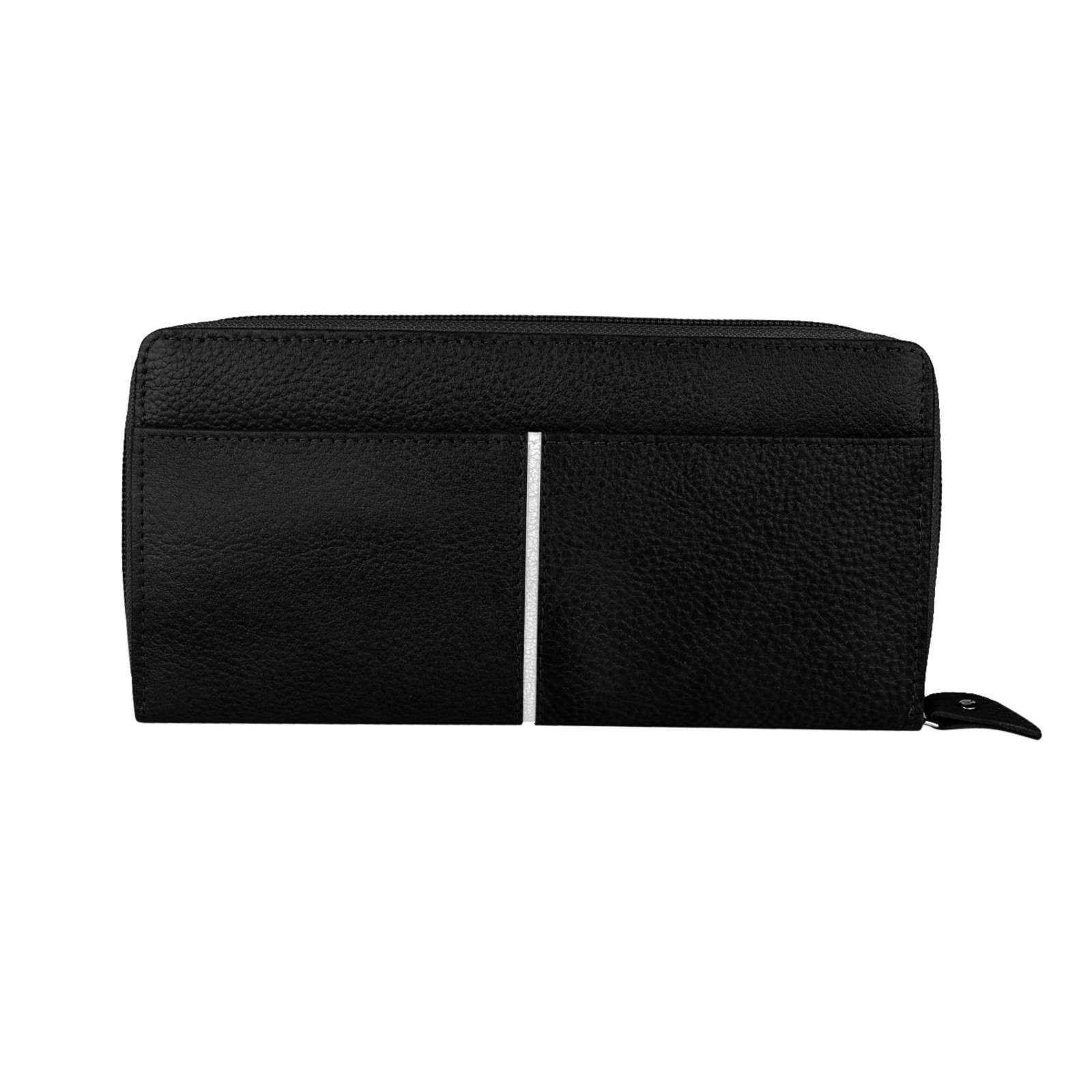 Ladis Leather Clutch, Long Wallet | Card Organiser