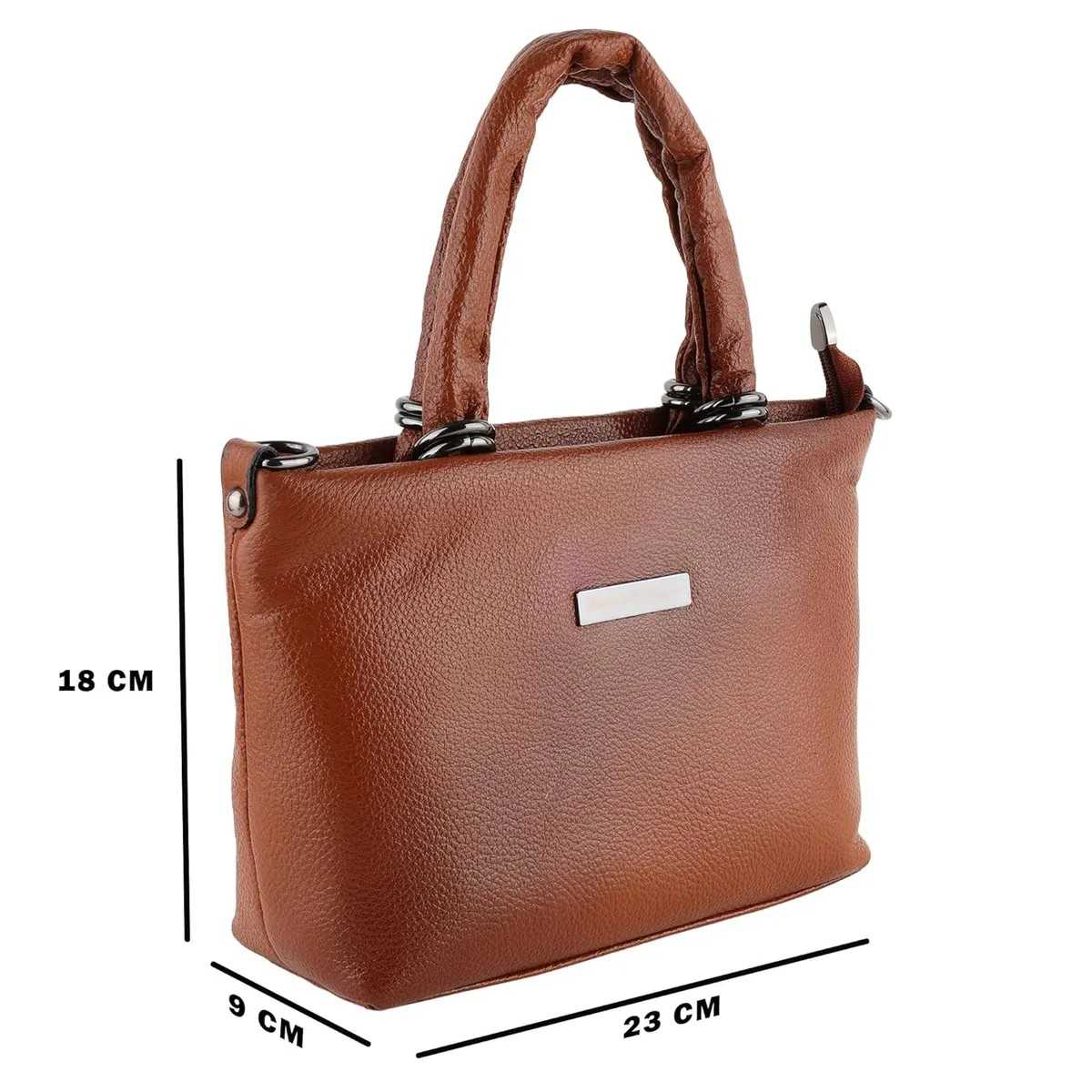 ALW Leather Women’s Handbag | Premium Soft Leather Top Handle Bag