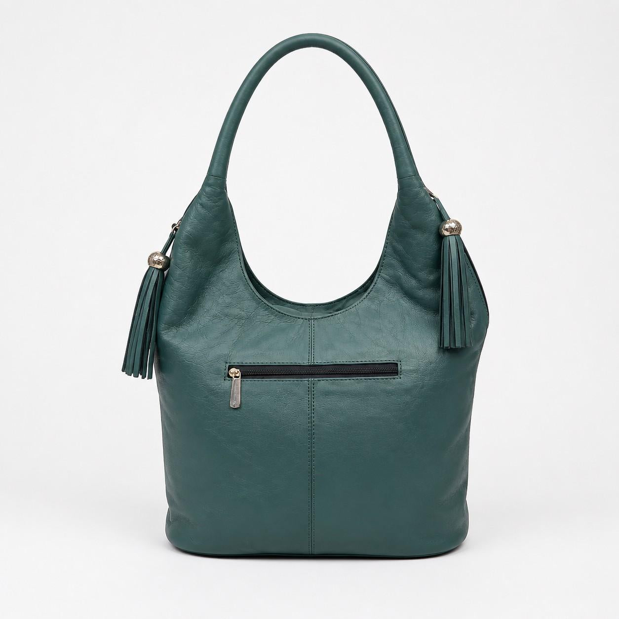 ALW Timeless Elegance Leather Hobo Bag - Amazing Shades