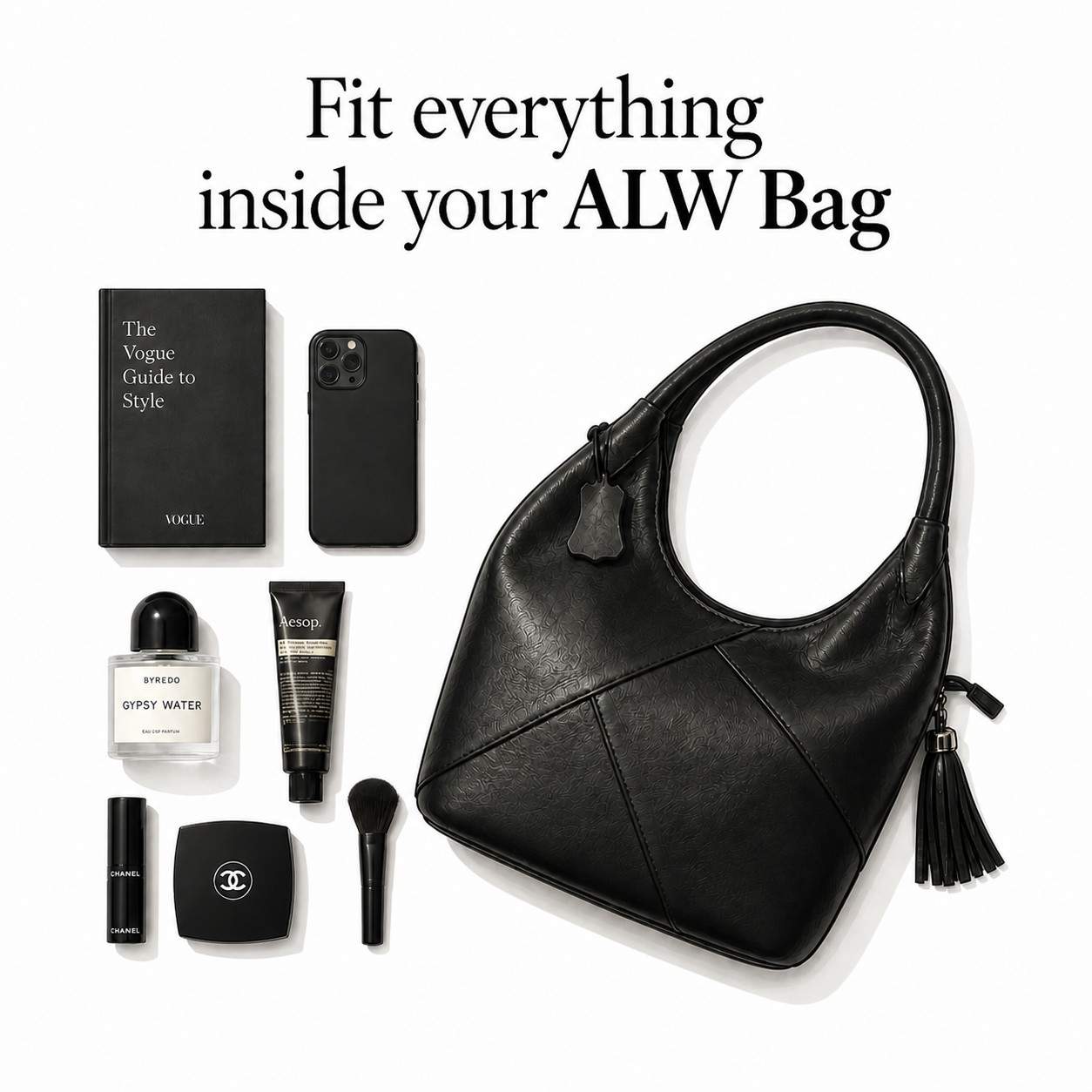 ALW Timeless Elegance Leather Hobo Bag - Amazing Shades
