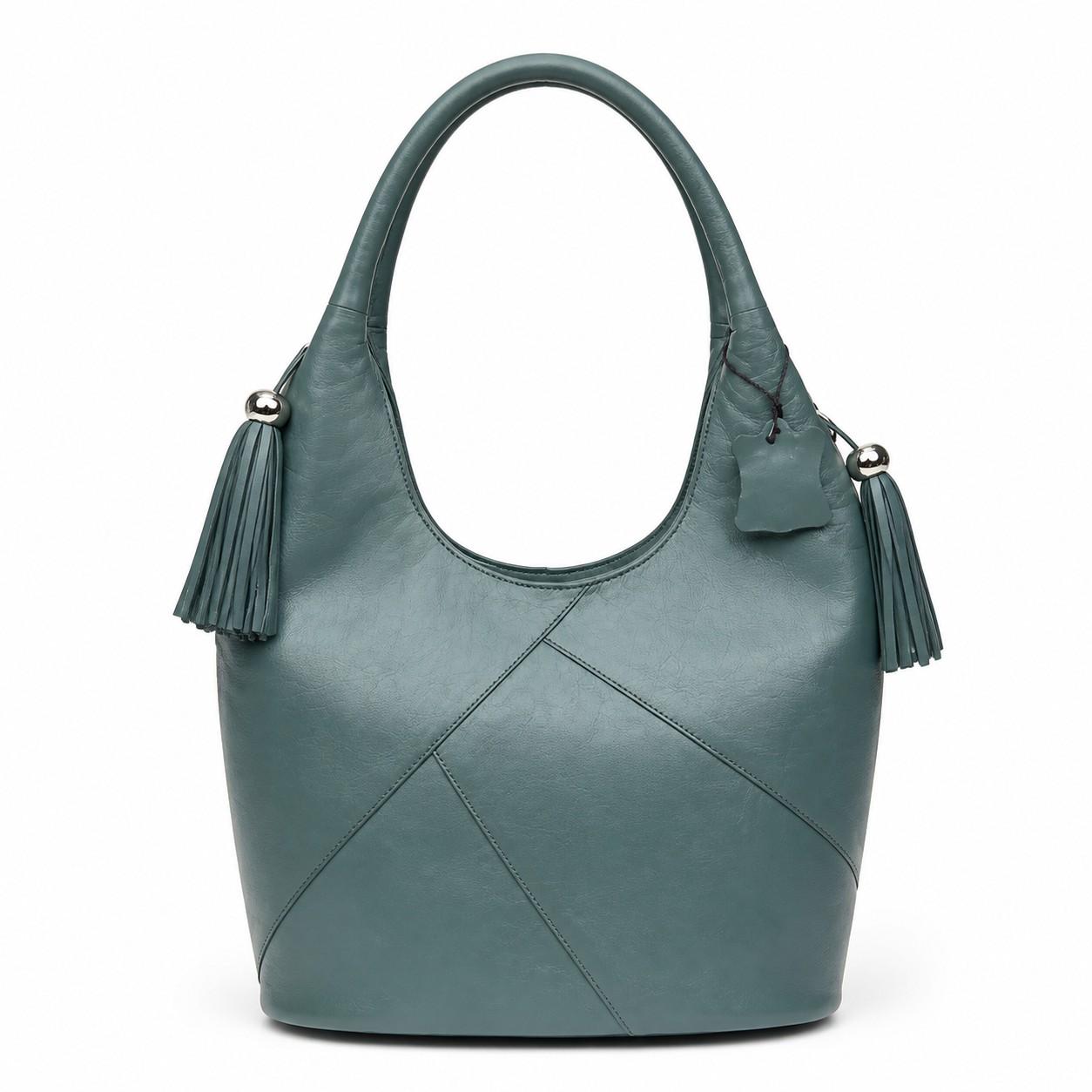 ALW Timeless Elegance Leather Hobo Bag - Amazing Shades