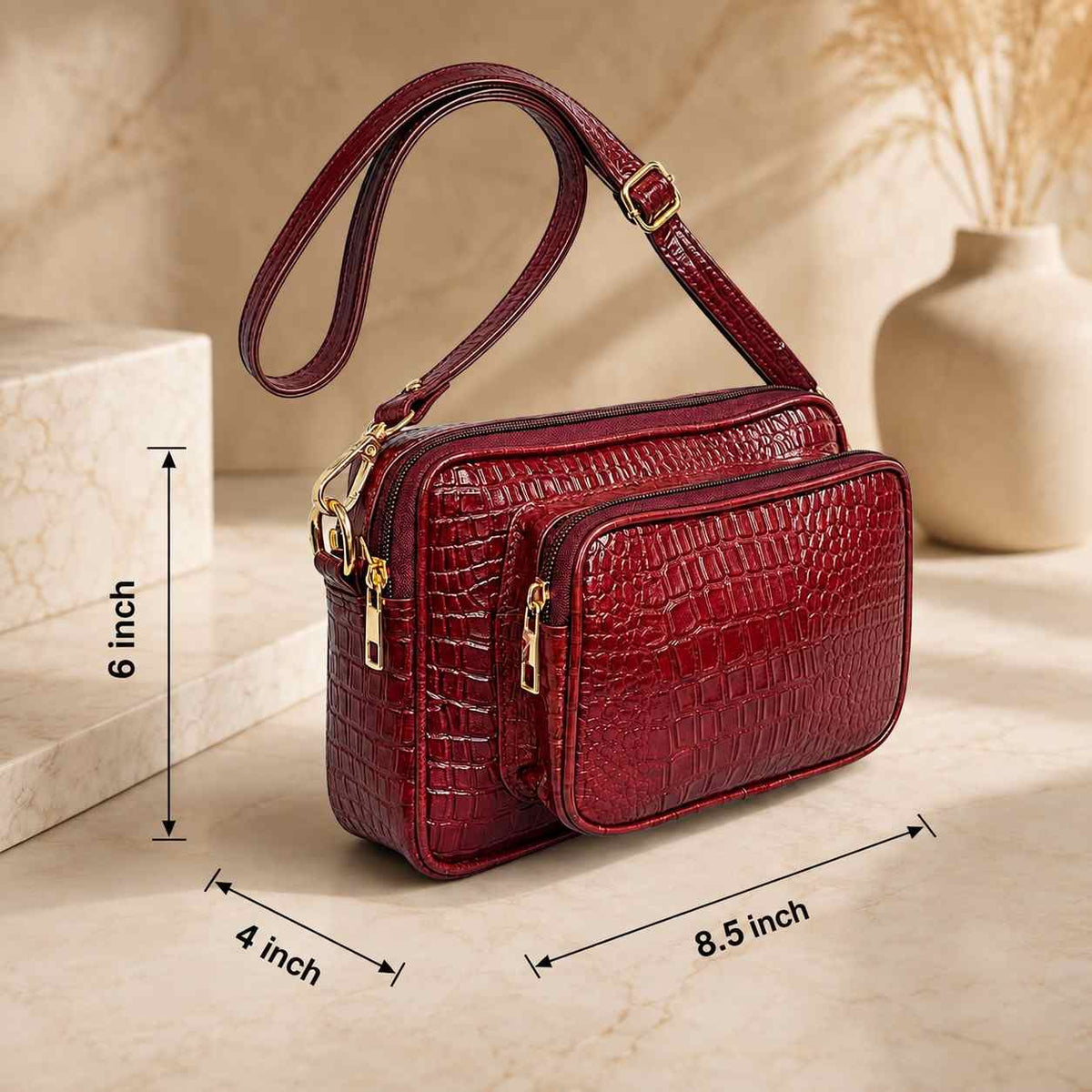 ALW Duo
Shoulder Bag with Mini Pouch