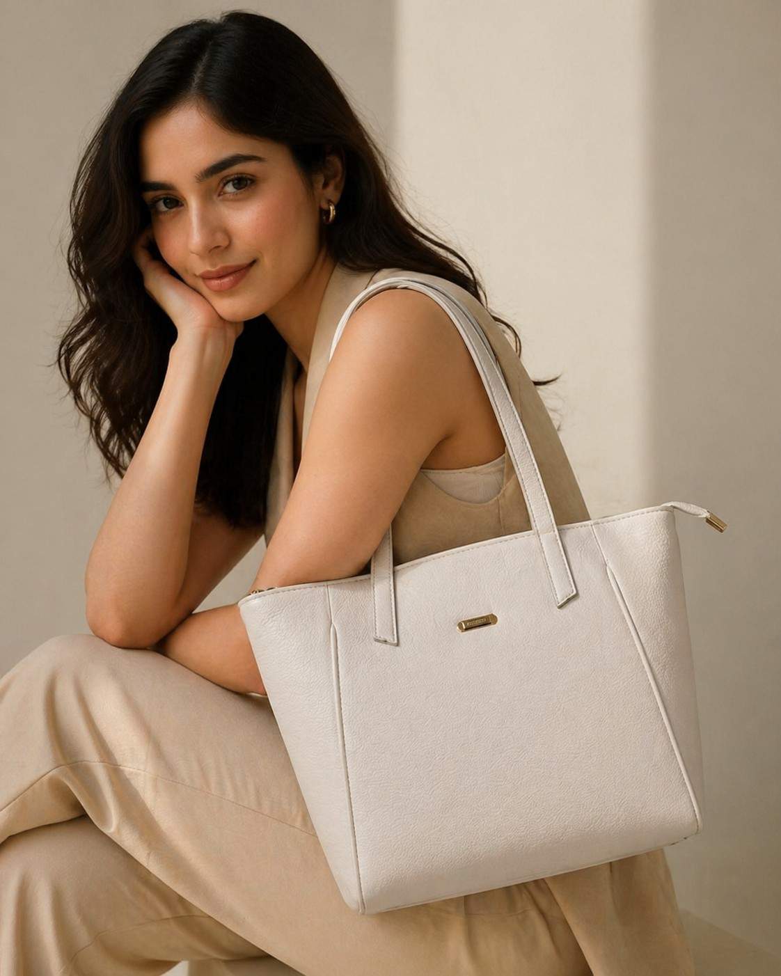 Leather Tote Bag – Minimal Classic Everyday Carry