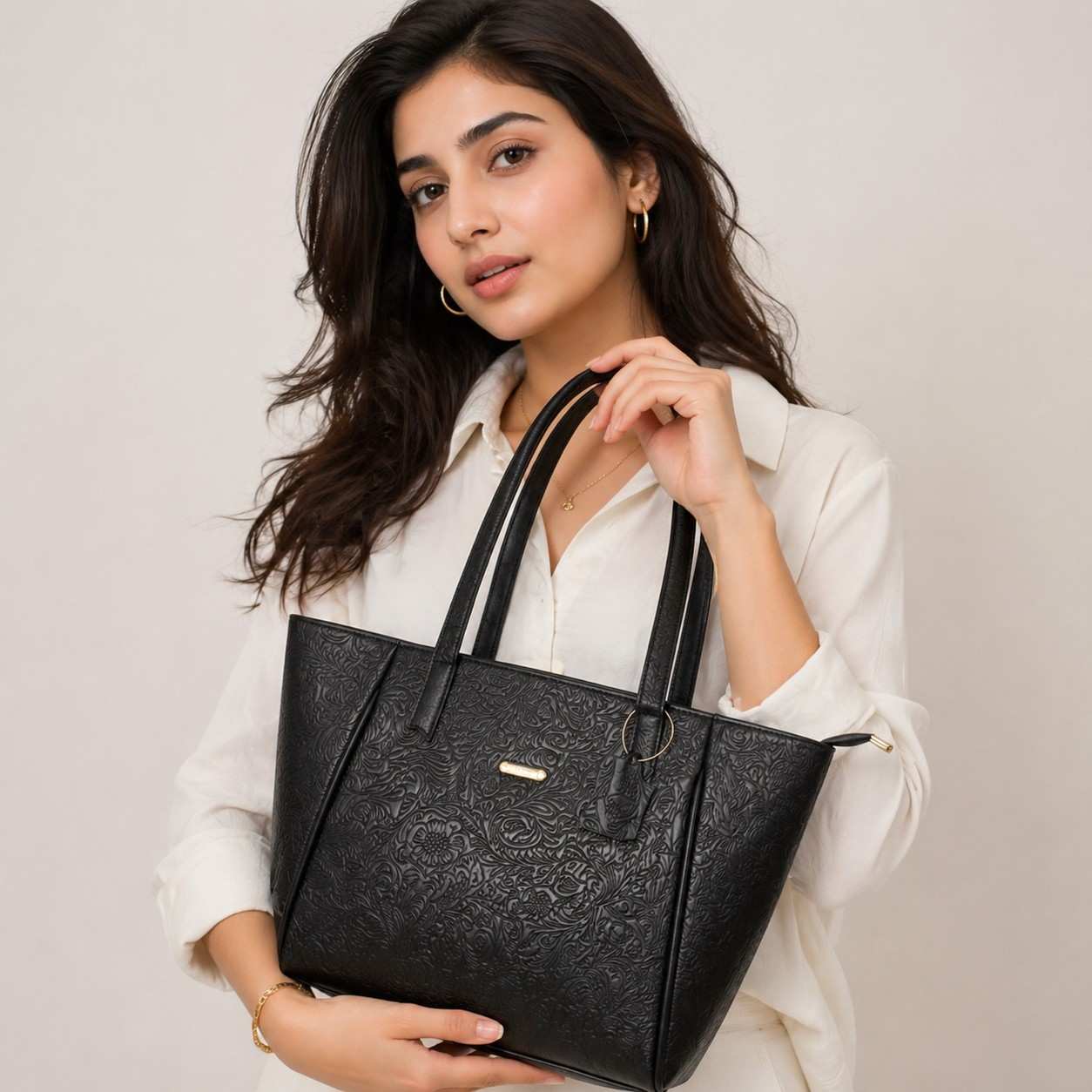 Leather Tote Bag – Minimal Classic Everyday Carry