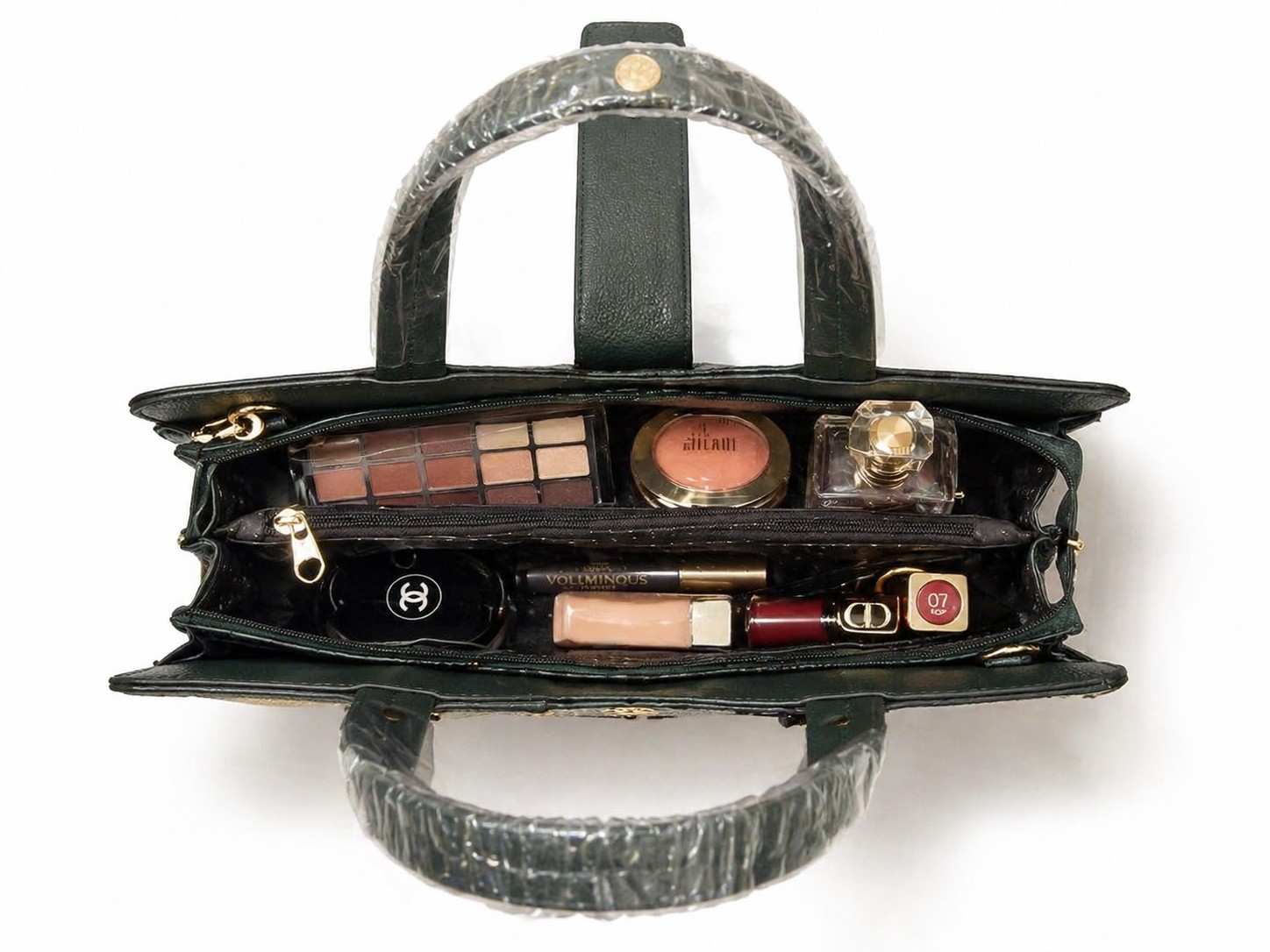 Ladies Leather Handbag Unique Design With Strap