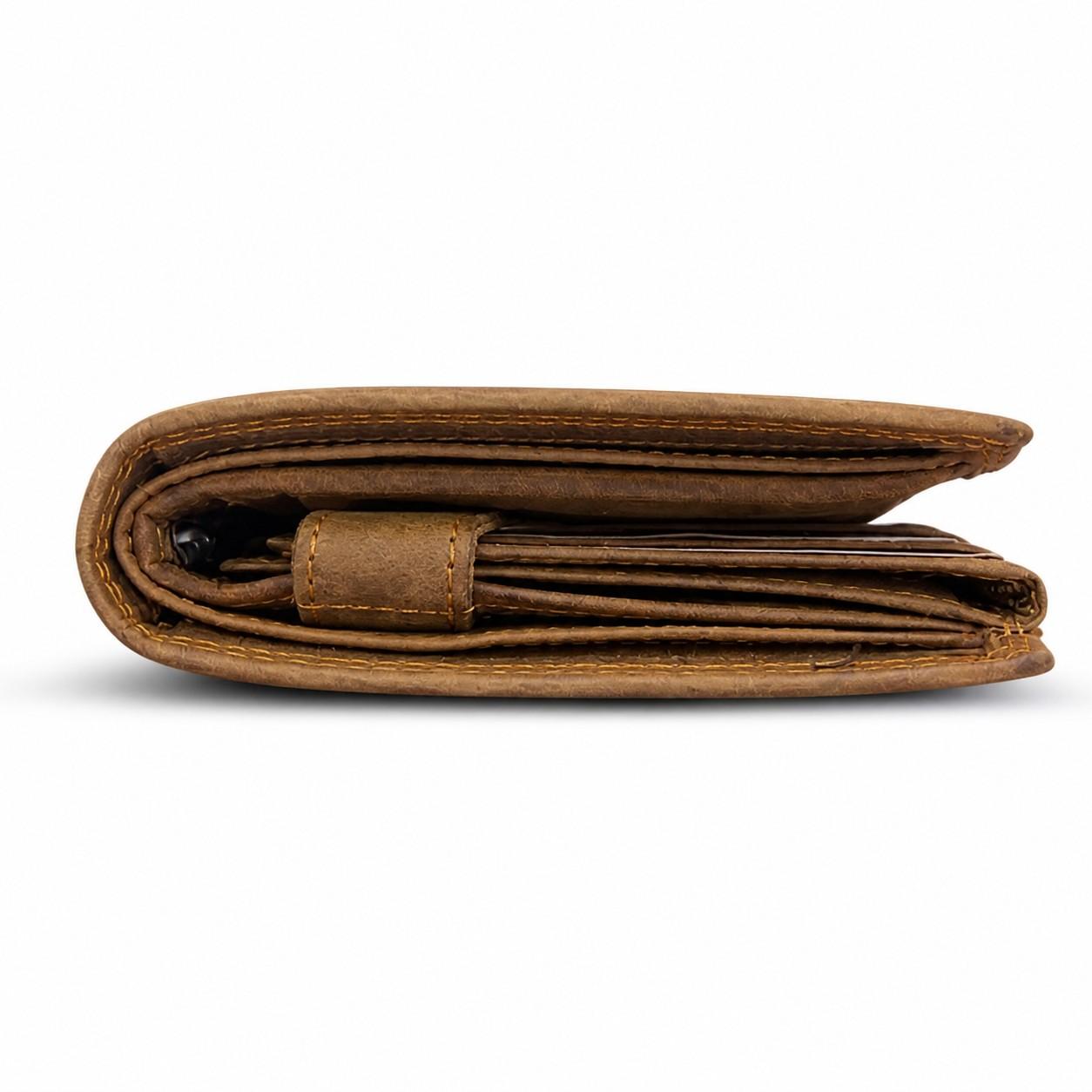 W.WILD Leather Wallet — Eagle Wings Engraved | RFID Safe | Limited Edition