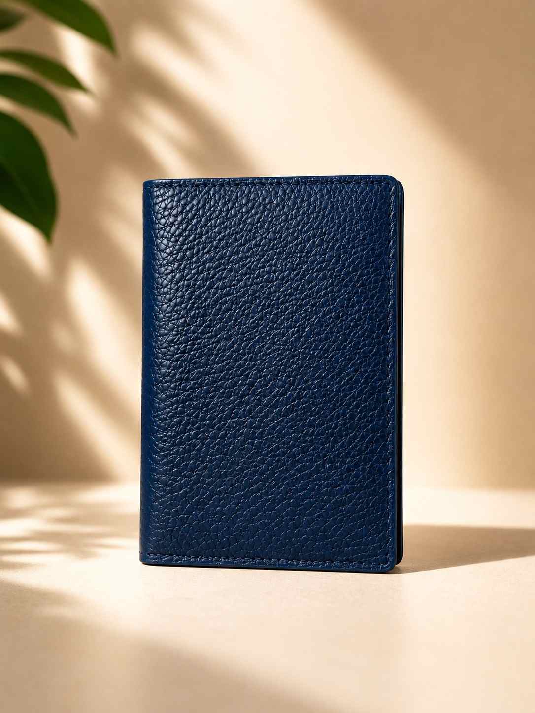 Premium Men's Leather Card Holder Wallet – Slim Bifold with 7 Card Slots & 2 Cash Compartments