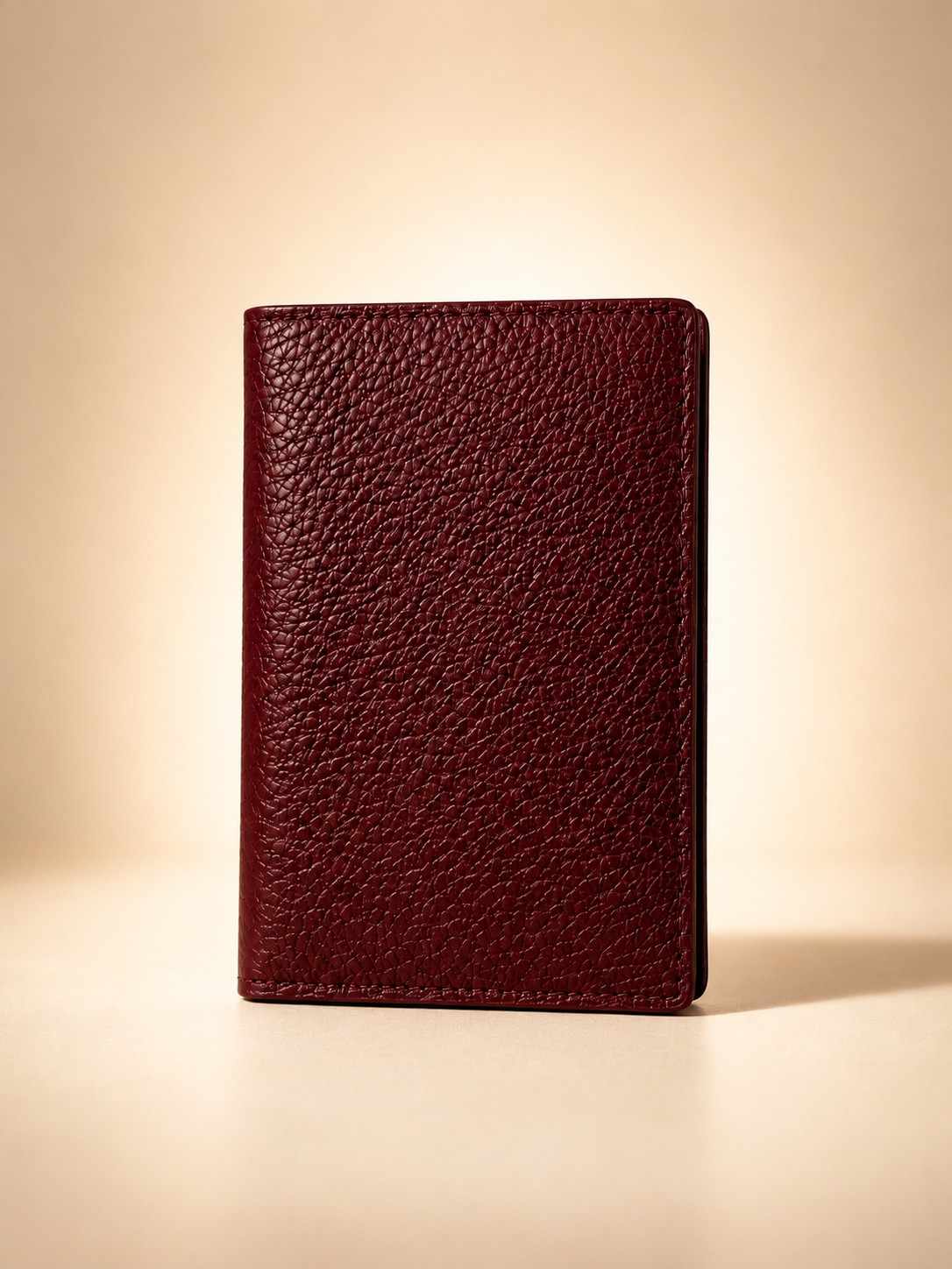 Premium Men's Leather Card Holder Wallet – Slim Bifold with 7 Card Slots & 2 Cash Compartments