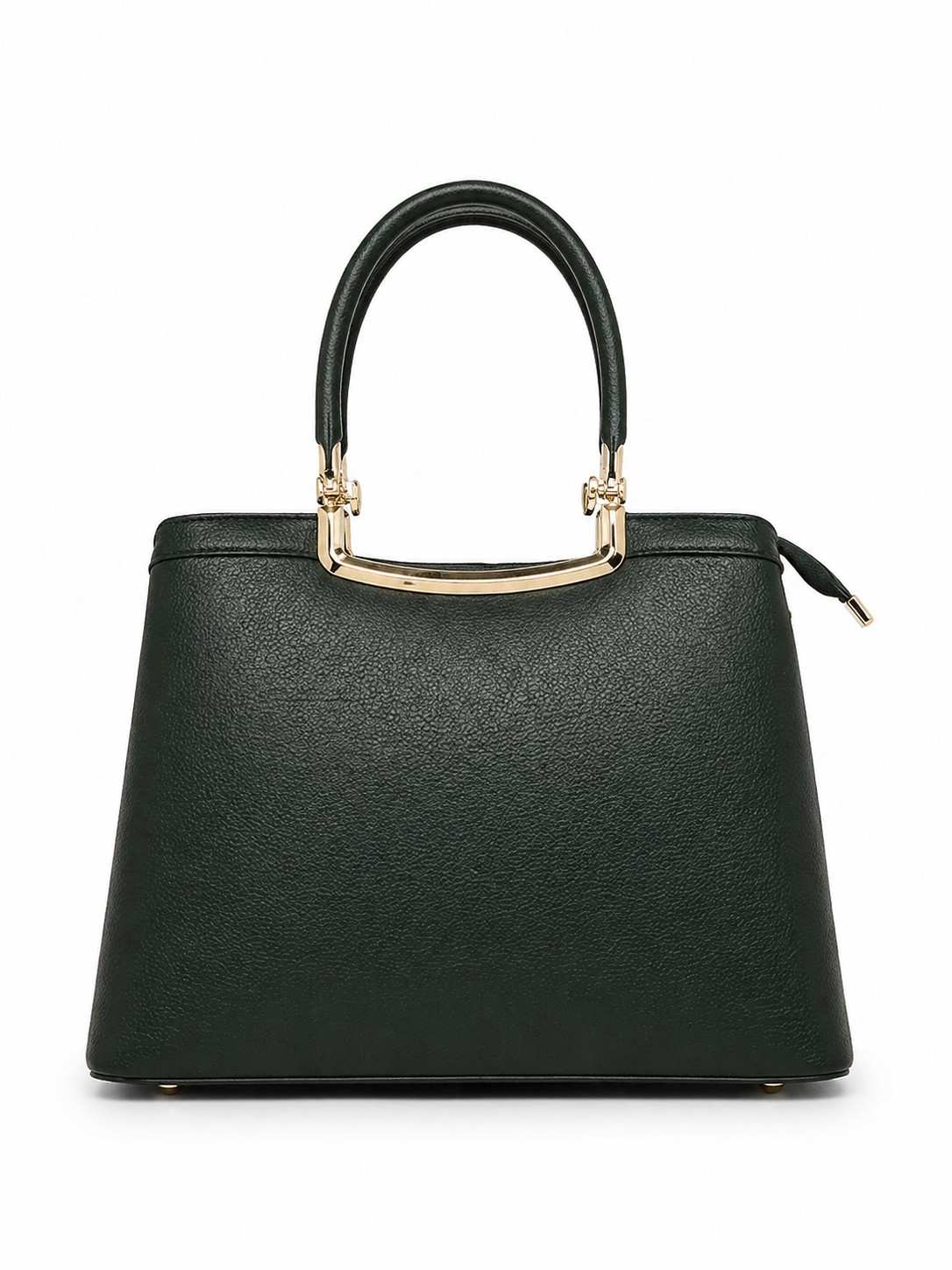 Croc Texture Leather Handbag – Luxury Top Handle Tote