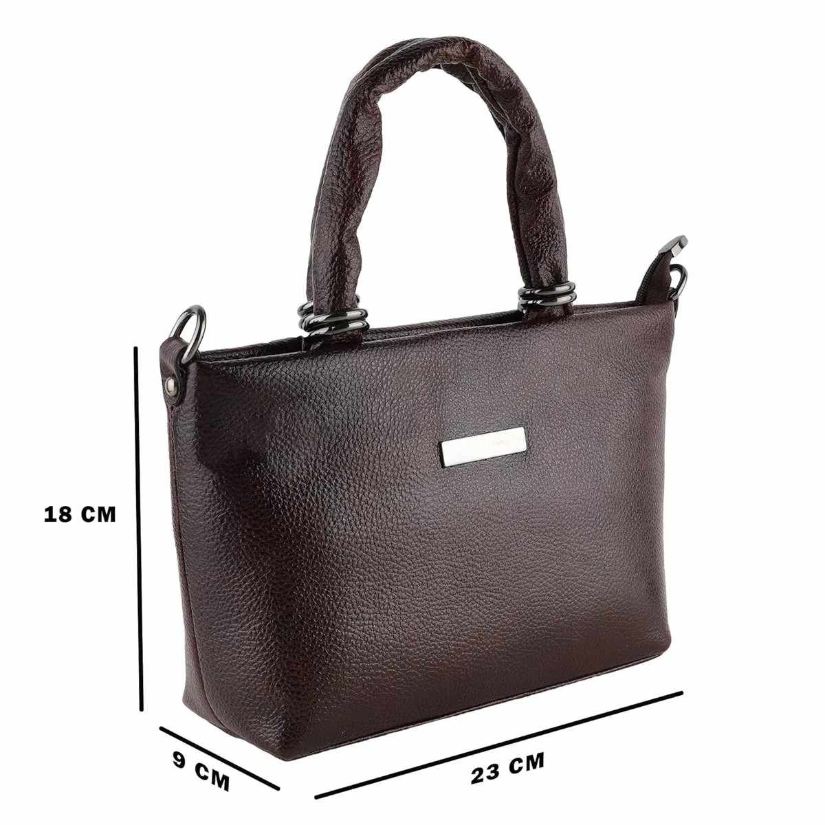 ALW Leather Women’s Handbag | Premium Soft Leather Top Handle Bag