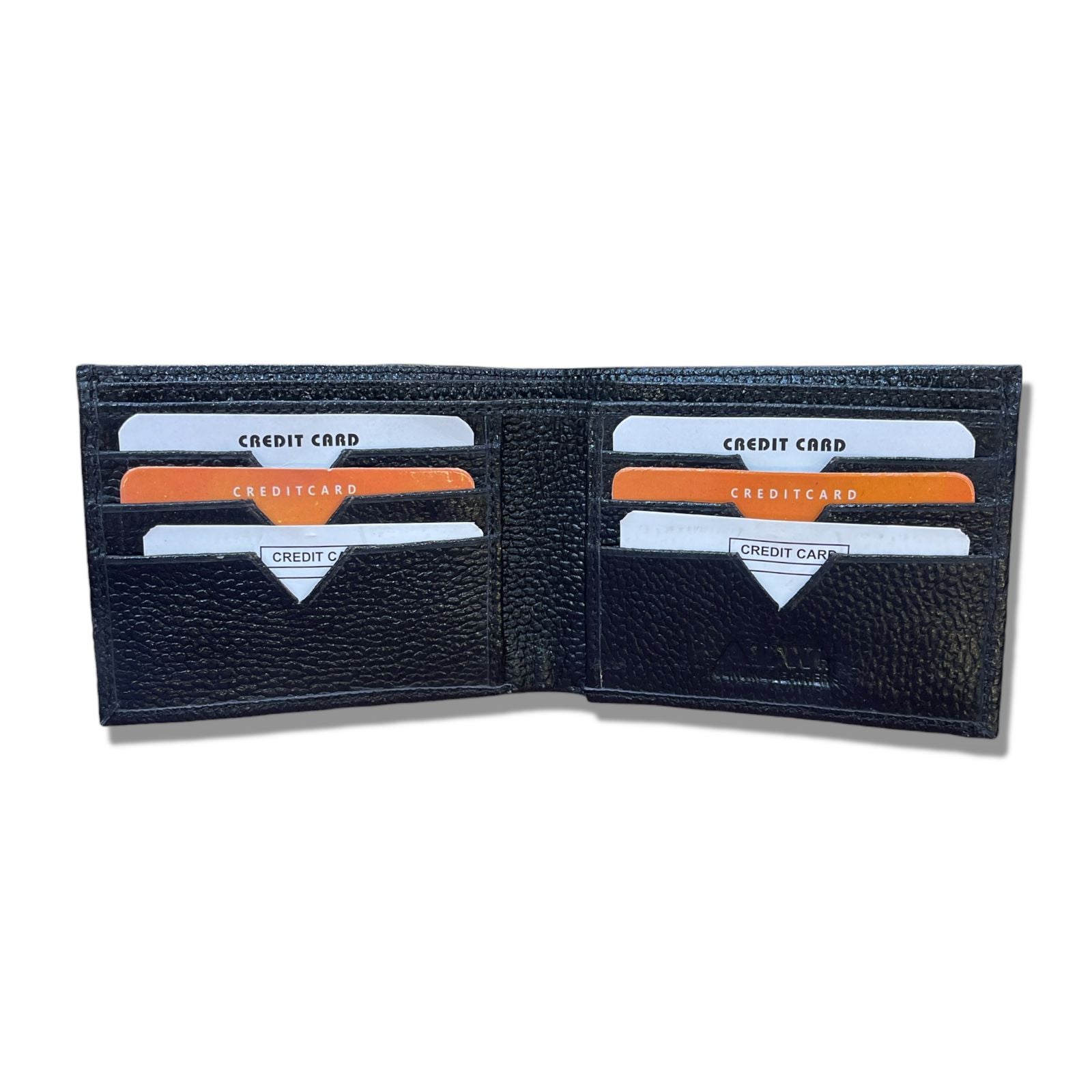 Men’s Genuine Leather Wallet – Slim Bifold with Multiple Card Slots
