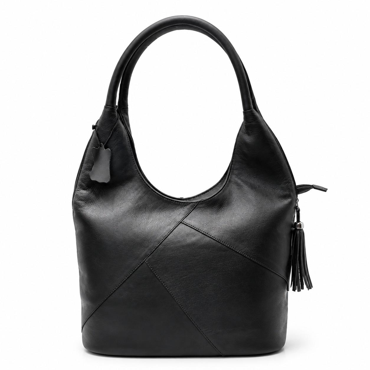 ALW Timeless Elegance Leather Hobo Bag - Amazing Shades