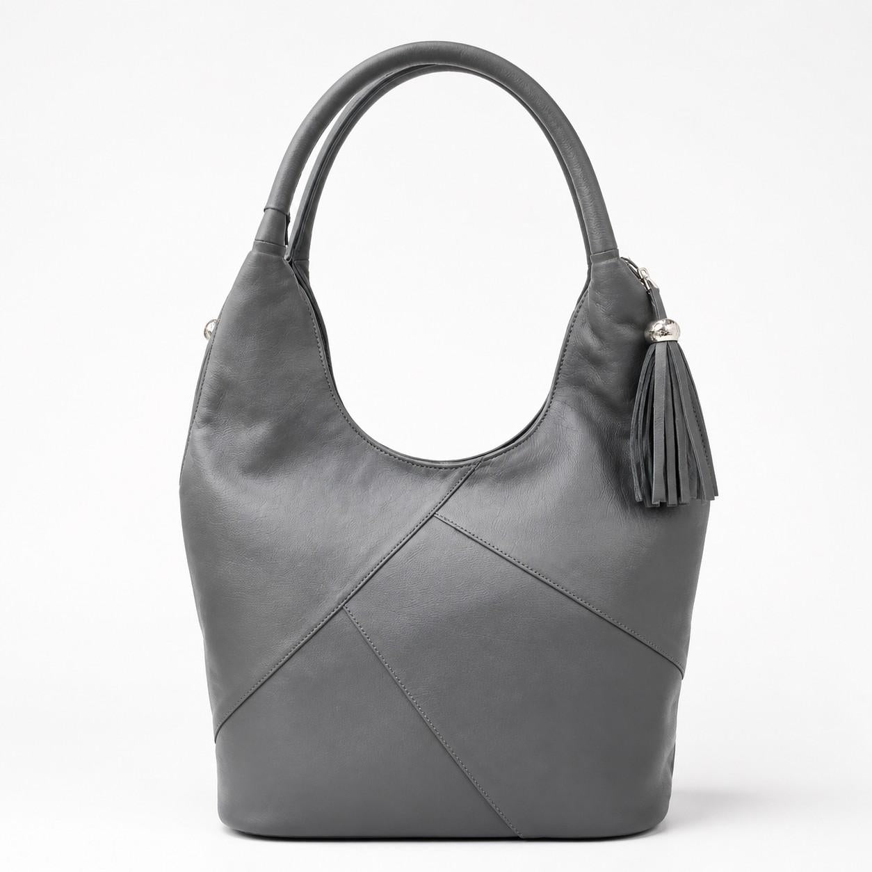 ALW Timeless Elegance Leather Hobo Bag - Amazing Shades