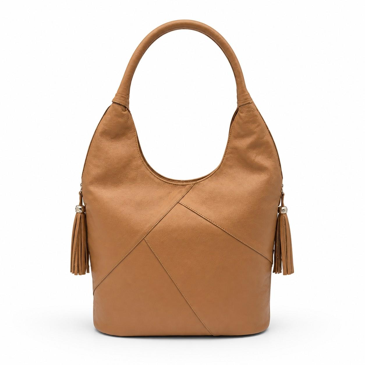 ALW Timeless Elegance Leather Hobo Bag - Amazing Shades
